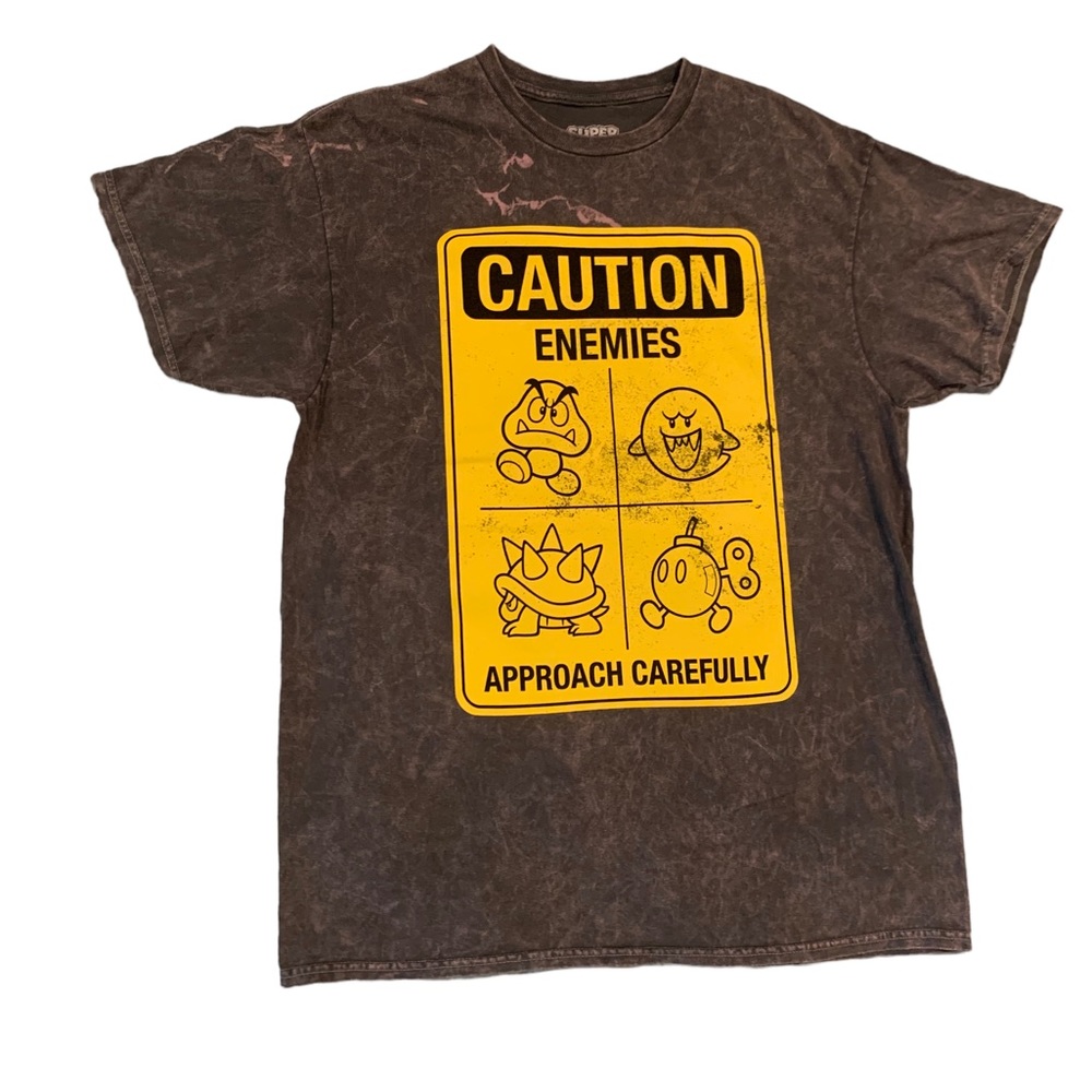 Acid Wash Vintage Super Mario